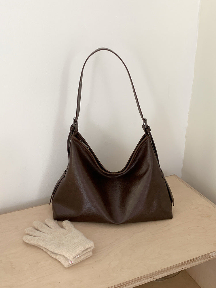 Stylish Versatile High-capacity Bucket Tote Bag