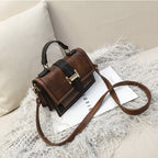 All-match Fashion Portable Retro Messenger Bag Small Square Bag