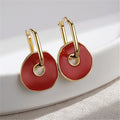 High Sense Of Light Luxury Temperament Retro Hong Kong Style Hepburn Earrings