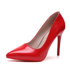 High-heeled women's pointed stiletto professional shoes