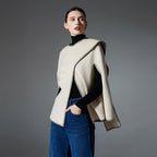 Women's Halter Stitching Cape And Shawl