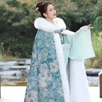 Traditional Chinese-style Hanfu Cloakouterwear For  Elegant Look