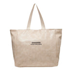 Sleek High Capacity Leather Shoulder Bag