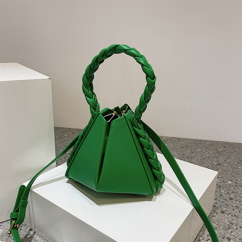 Ladies Niche Design Personality Twist Handbag