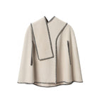 Women's Halter Stitching Cape And Shawl