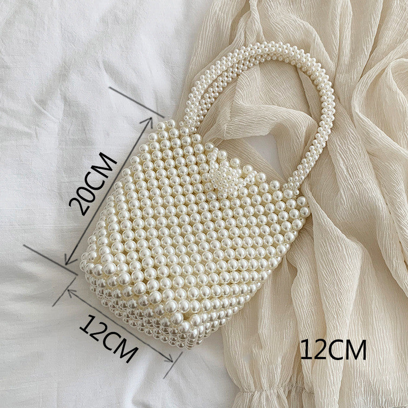 Pearl Bag Female  Messenger Bag Wild Mini Retro Western Style Pearl