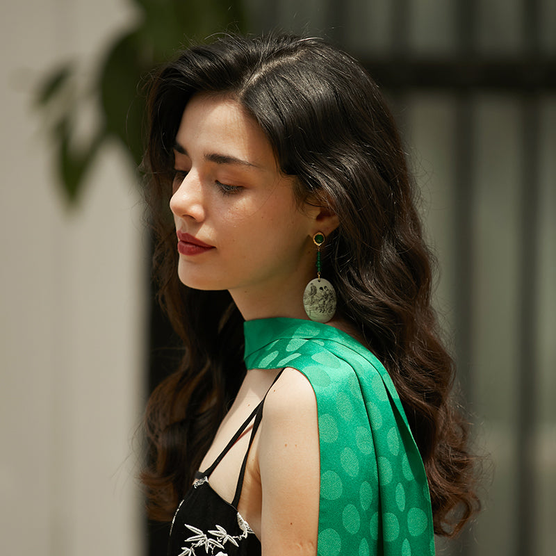 Earrings Niche Design High-end Retro women's