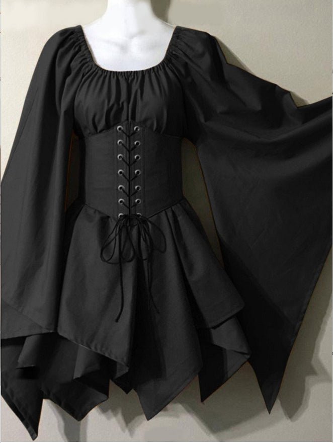 Long Sleeve Women's Renaissance Dress Costume