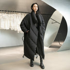 Thickened Long Over-the-knee Down Jacket