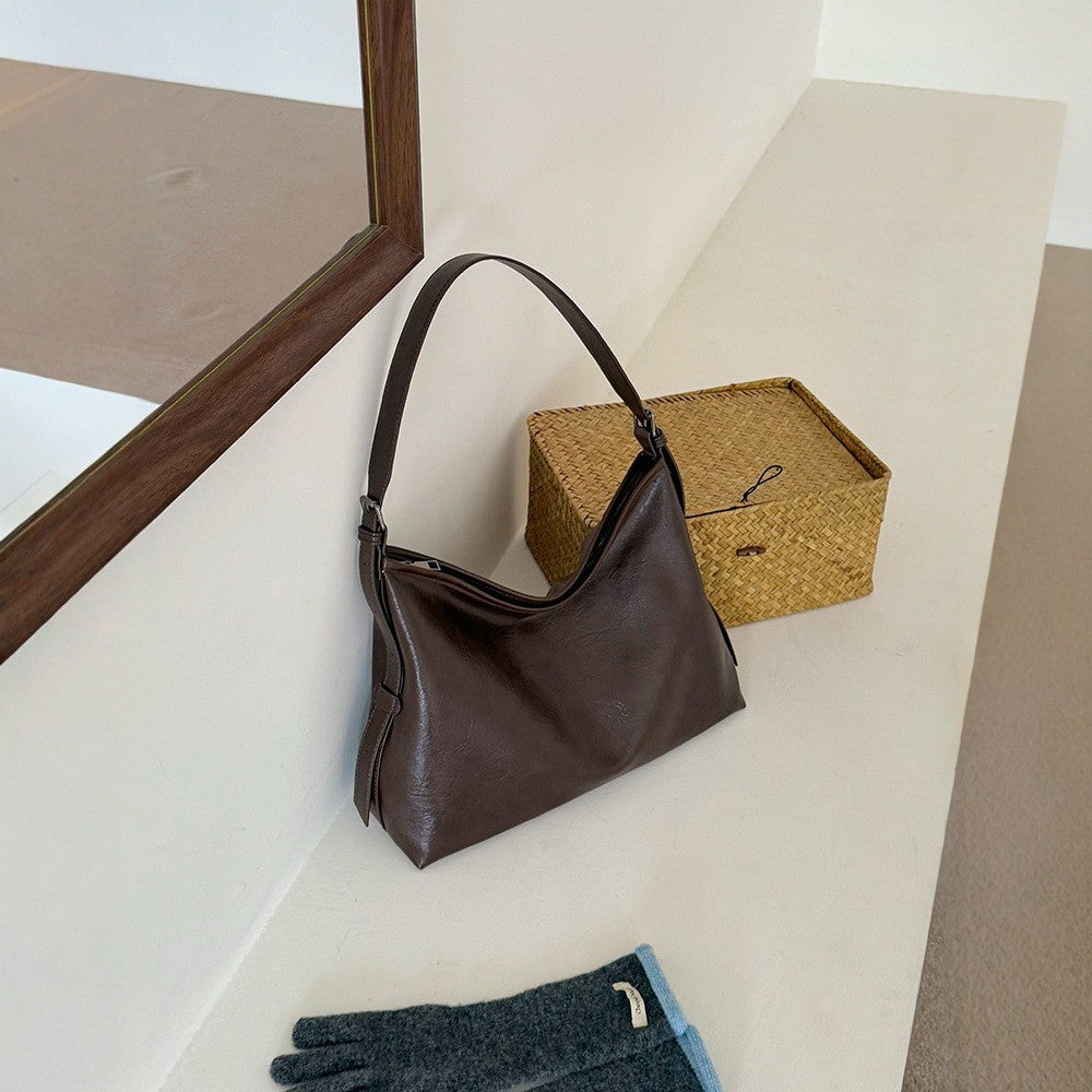 Stylish Versatile High-capacity Bucket Tote Bag