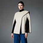 Women's Halter Stitching Cape And Shawl