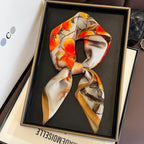 Polka Dot Cashew Color Matching Scarf Female Stylish Thin Sunscreen Scarf