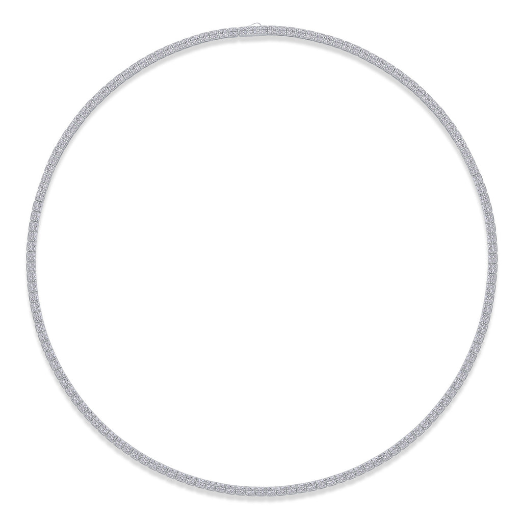 New Style Collarbone Necklace S925 Silver Necklace Moissanite