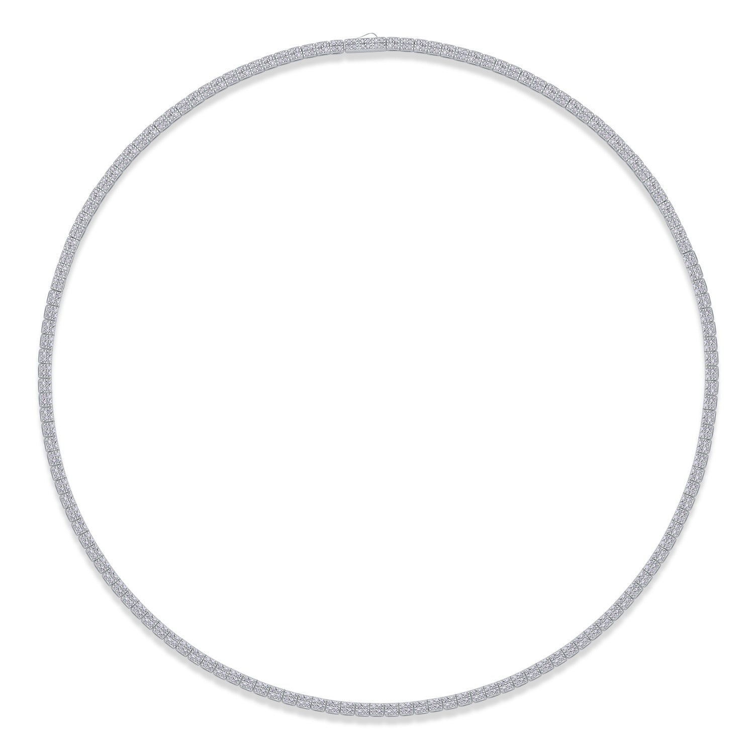 New Style Collarbone Necklace S925 Silver Necklace Moissanite