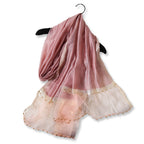 Women's Silk-wool Scarf Solid Color And Versatile