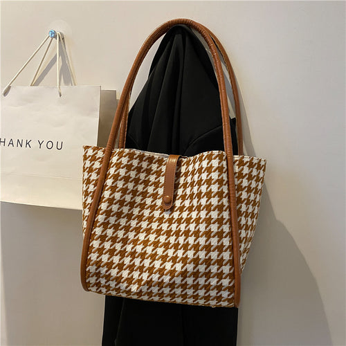 Autumn And Winter Large-capacity Portable Tote Bag Women