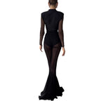 New Springsummer Stretchy Slim-fit Flared Pants From Europe And The US