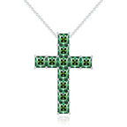 Men's And Women's Cross Fashion Personalized Diamond Necklace