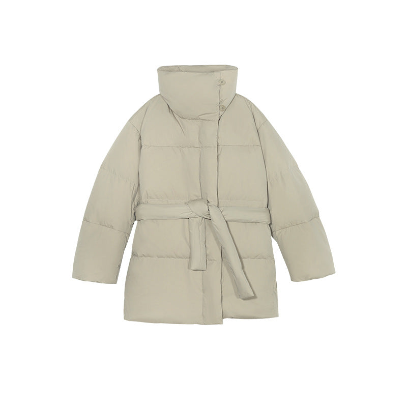 White Duck Down Simple Casual Jacket