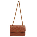 Fashion And Popular One-shoulder Messenger Bag Net Red Ins Rhombus Chain Small Square Bag