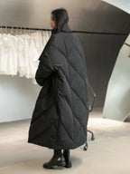 Thickened Long Over-the-knee Down Jacket