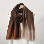 Fashion Commuter Simple Style Plain Long Scarf