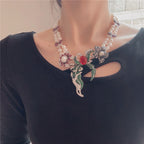 Natural Freshwater Pearl Necklace Special-interest Design High Sense