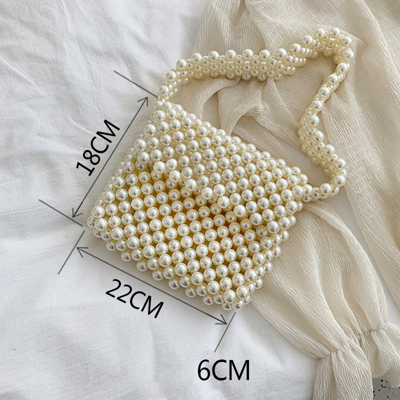 Pearl Bag Female  Messenger Bag Wild Mini Retro Western Style Pearl