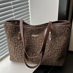 Fashionable Furry Versatile Shoulder Bag