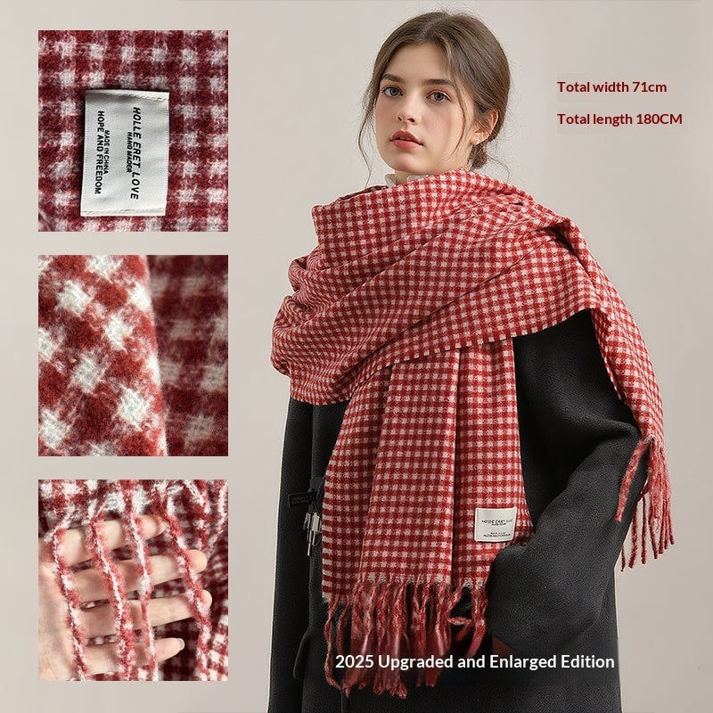 Casual Cashmere Scarf For Men And Women