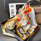 Polka Dot Cashew Color Matching Scarf Female Stylish Thin Sunscreen Scarf