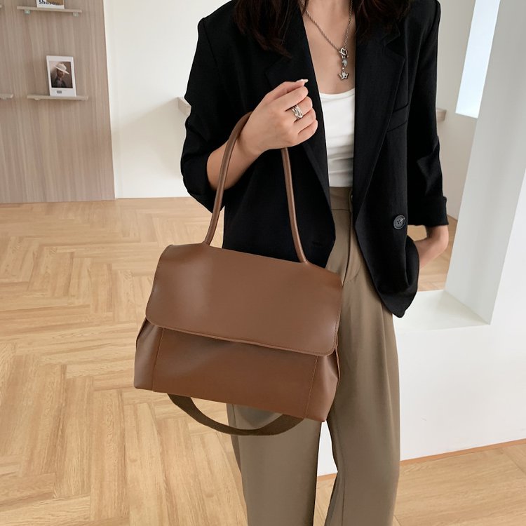 Commuter Handbag Casual Simple Ladies One Shoulder Diagonal Bag Briefcase