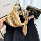Polka Dot Cashew Color Matching Scarf Female Stylish Thin Sunscreen Scarf