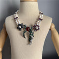 Natural Freshwater Pearl Necklace Special-interest Design High Sense