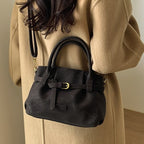 A Stylish Matte-finish Crossbody Shoulder Bag