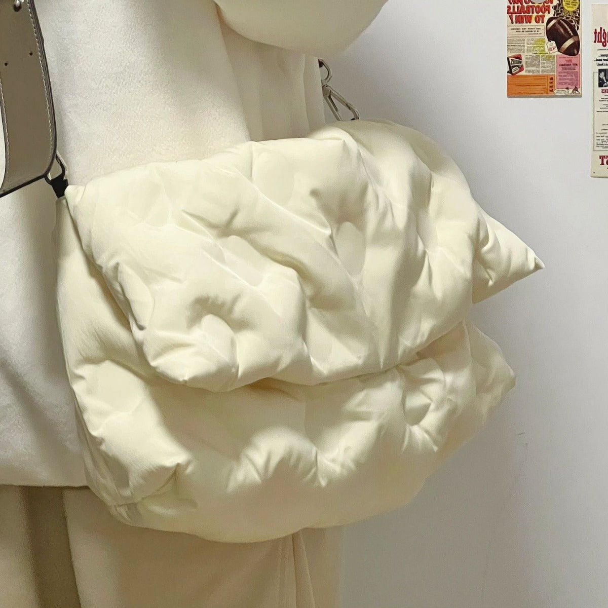 Autumn And Winter New South Korea Design Cloud Down Bag