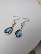 Long Womens Earrings Round Design