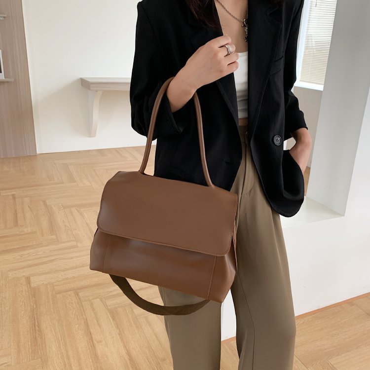 Commuter Handbag Casual Simple Ladies One Shoulder Diagonal Bag Briefcase