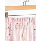 Double-layer Mesh Skirt With A Flared Hem And 3D Floral Design