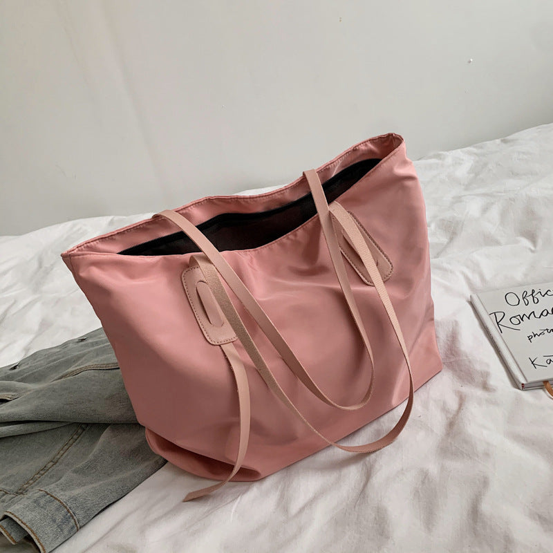 Women Large Capacity Shoulder Bag Fashionable Nylon