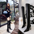 Women's High Heel Pointy Sexy Over-the-knee Boots