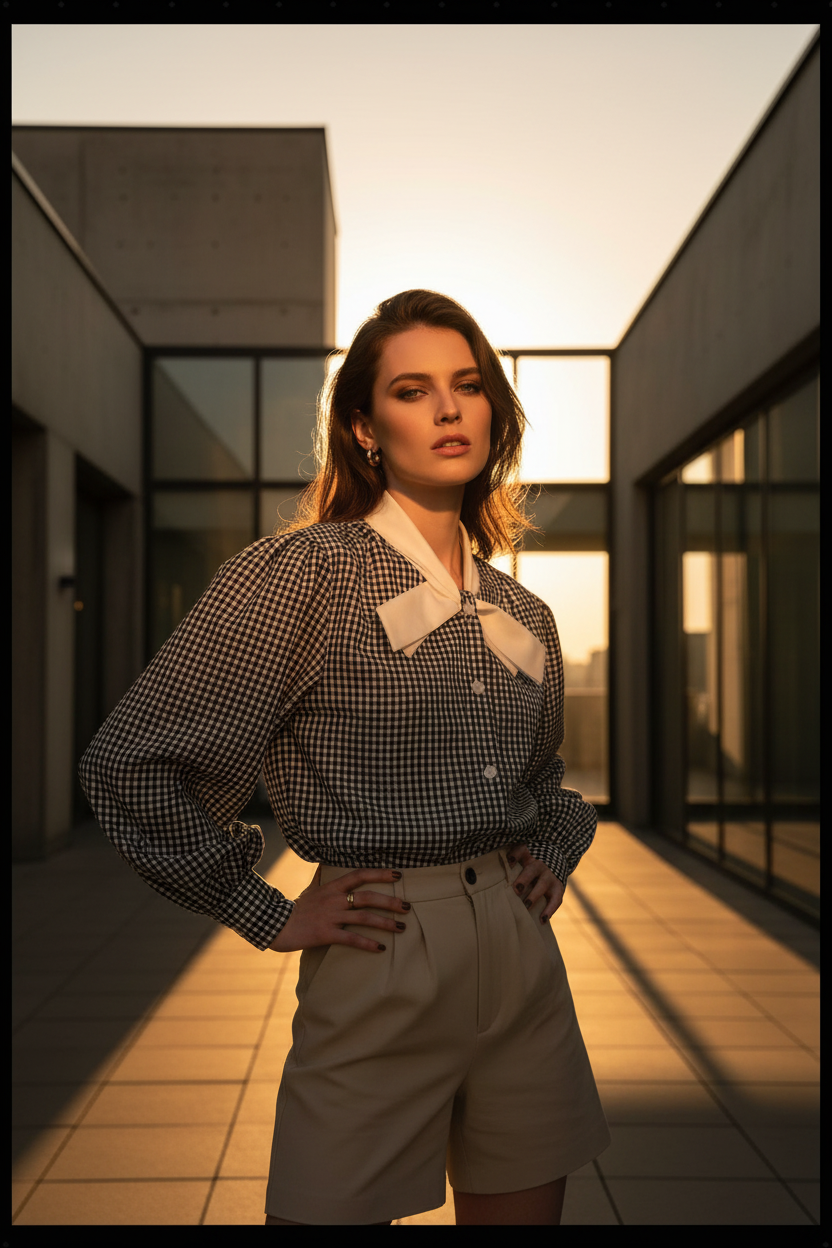 Dramatic Golden Hour Editorial