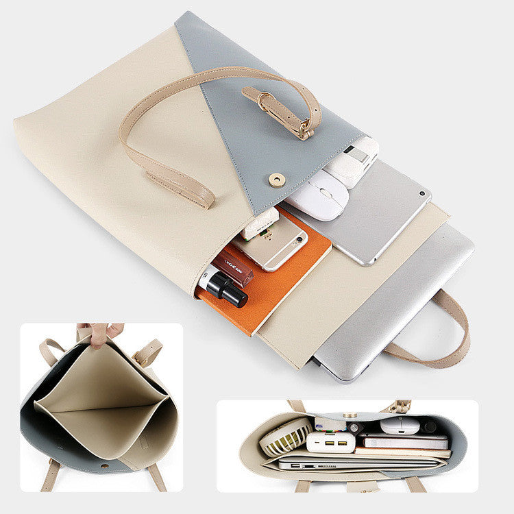 Simple One Shoulder Ladies Handbag Versatile Crossbody