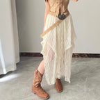 Sweet Girls Layered Vacation-style Maxi Dress