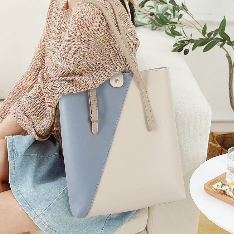 Simple One Shoulder Ladies Handbag Versatile Crossbody