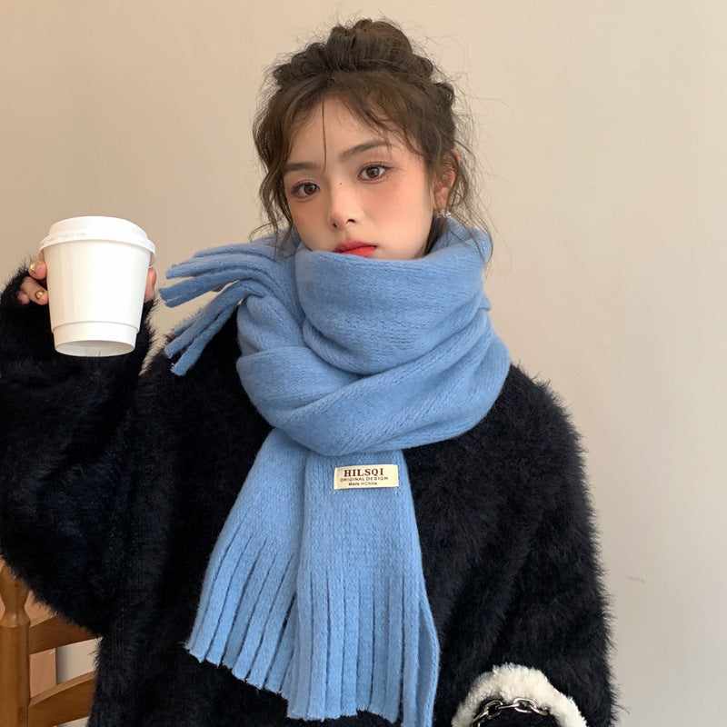 Autumn And Winter Fringe Scarf Women