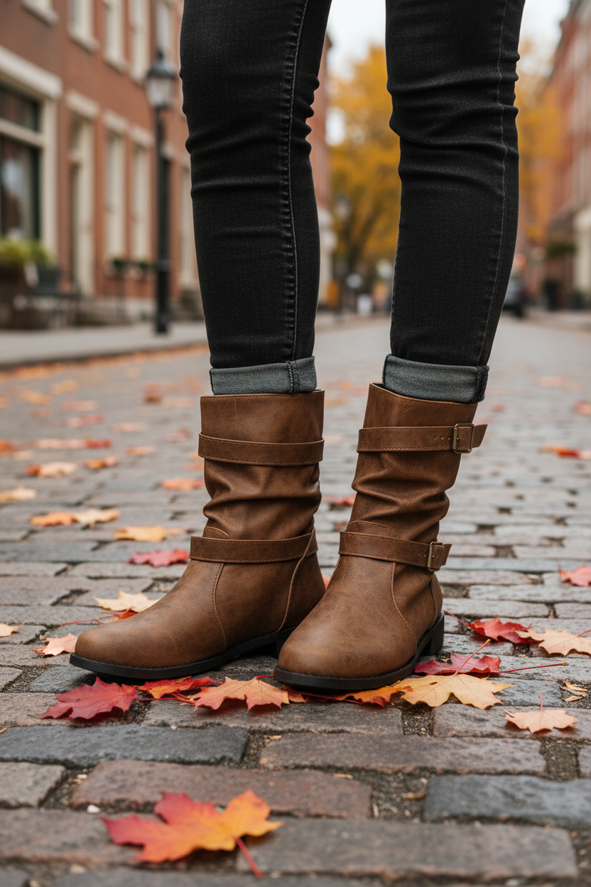 City street editorial - Urban casual lifestyle