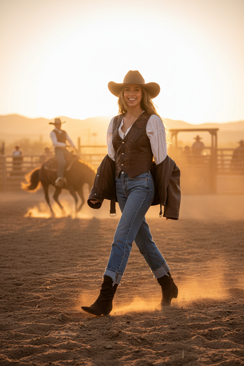 Rodeo lifestyle - Country outdoor scene