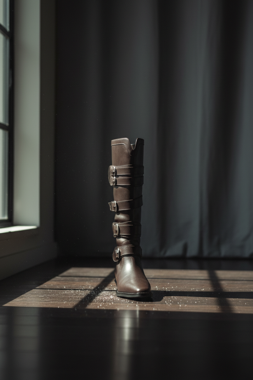 Moody lighting - Dramatic natural light editorial