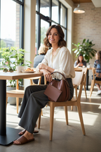 Cafe lifestyle - Casual chic styling